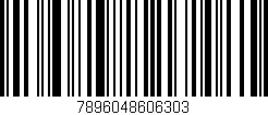 Código de barras (EAN, GTIN, SKU, ISBN): '7896048606303'