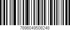Código de barras (EAN, GTIN, SKU, ISBN): '7896049508248'