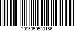Código de barras (EAN, GTIN, SKU, ISBN): '7896050500156'
