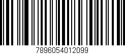 Código de barras (EAN, GTIN, SKU, ISBN): '7896054012099'