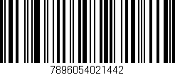 Código de barras (EAN, GTIN, SKU, ISBN): '7896054021442'