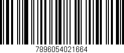 Código de barras (EAN, GTIN, SKU, ISBN): '7896054021664'
