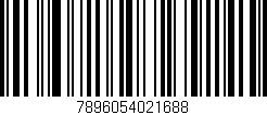 Código de barras (EAN, GTIN, SKU, ISBN): '7896054021688'