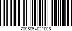 Código de barras (EAN, GTIN, SKU, ISBN): '7896054021886'