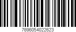 Código de barras (EAN, GTIN, SKU, ISBN): '7896054022623'