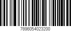 Código de barras (EAN, GTIN, SKU, ISBN): '7896054023200'