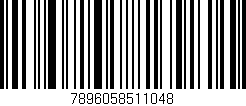 Código de barras (EAN, GTIN, SKU, ISBN): '7896058511048'