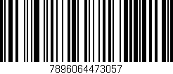 Código de barras (EAN, GTIN, SKU, ISBN): '7896064473057'