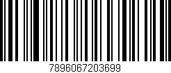 Código de barras (EAN, GTIN, SKU, ISBN): '7896067203699'