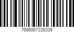 Código de barras (EAN, GTIN, SKU, ISBN): '7896067226339'