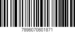 Código de barras (EAN, GTIN, SKU, ISBN): '7896070601871'