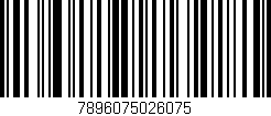 Código de barras (EAN, GTIN, SKU, ISBN): '7896075026075'