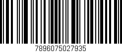 Código de barras (EAN, GTIN, SKU, ISBN): '7896075027935'
