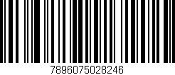 Código de barras (EAN, GTIN, SKU, ISBN): '7896075028246'
