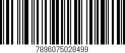 Código de barras (EAN, GTIN, SKU, ISBN): '7896075028499'