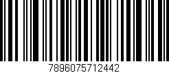 Código de barras (EAN, GTIN, SKU, ISBN): '7896075712442'