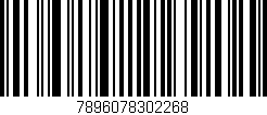 Código de barras (EAN, GTIN, SKU, ISBN): '7896078302268'