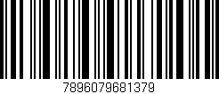 Código de barras (EAN, GTIN, SKU, ISBN): '7896079681379'