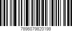 Código de barras (EAN, GTIN, SKU, ISBN): '7896079820198'