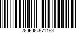 Código de barras (EAN, GTIN, SKU, ISBN): '7896084571153'