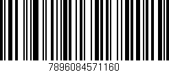 Código de barras (EAN, GTIN, SKU, ISBN): '7896084571160'