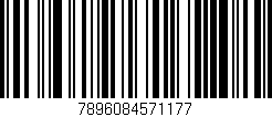 Código de barras (EAN, GTIN, SKU, ISBN): '7896084571177'