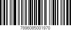 Código de barras (EAN, GTIN, SKU, ISBN): '7896085001970'