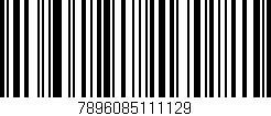 Código de barras (EAN, GTIN, SKU, ISBN): '7896085111129'