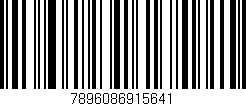 Código de barras (EAN, GTIN, SKU, ISBN): '7896086915641'