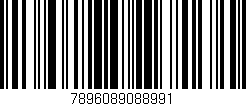 Código de barras (EAN, GTIN, SKU, ISBN): '7896089088991'