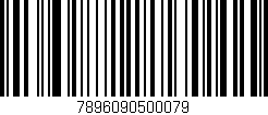 Código de barras (EAN, GTIN, SKU, ISBN): '7896090500079'