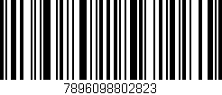 Código de barras (EAN, GTIN, SKU, ISBN): '7896098802823'