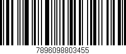 Código de barras (EAN, GTIN, SKU, ISBN): '7896098803455'