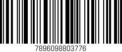 Código de barras (EAN, GTIN, SKU, ISBN): '7896098803776'
