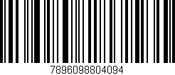 Código de barras (EAN, GTIN, SKU, ISBN): '7896098804094'
