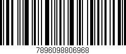 Código de barras (EAN, GTIN, SKU, ISBN): '7896098806968'