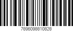 Código de barras (EAN, GTIN, SKU, ISBN): '7896098810828'