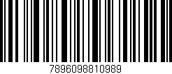 Código de barras (EAN, GTIN, SKU, ISBN): '7896098810989'