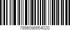 Código de barras (EAN, GTIN, SKU, ISBN): '7896098854020'