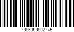 Código de barras (EAN, GTIN, SKU, ISBN): '7896098902745'