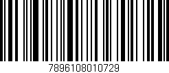 Código de barras (EAN, GTIN, SKU, ISBN): '7896108010729'