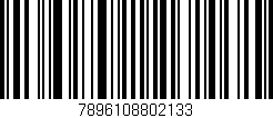 Código de barras (EAN, GTIN, SKU, ISBN): '7896108802133'