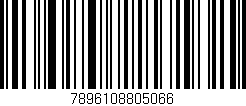 Código de barras (EAN, GTIN, SKU, ISBN): '7896108805066'