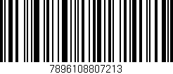Código de barras (EAN, GTIN, SKU, ISBN): '7896108807213'