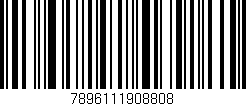 Código de barras (EAN, GTIN, SKU, ISBN): '7896111908808'
