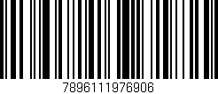 Código de barras (EAN, GTIN, SKU, ISBN): '7896111976906'