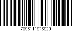 Código de barras (EAN, GTIN, SKU, ISBN): '7896111976920'