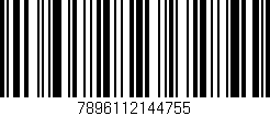 Código de barras (EAN, GTIN, SKU, ISBN): '7896112144755'