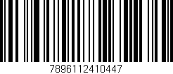 Código de barras (EAN, GTIN, SKU, ISBN): '7896112410447'