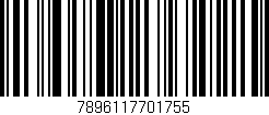 Código de barras (EAN, GTIN, SKU, ISBN): '7896117701755'